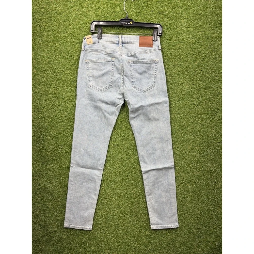 Abercrombie & Fitch Jeans Mens 30x30 Felix Super Slim Stretch Light Wash Denim